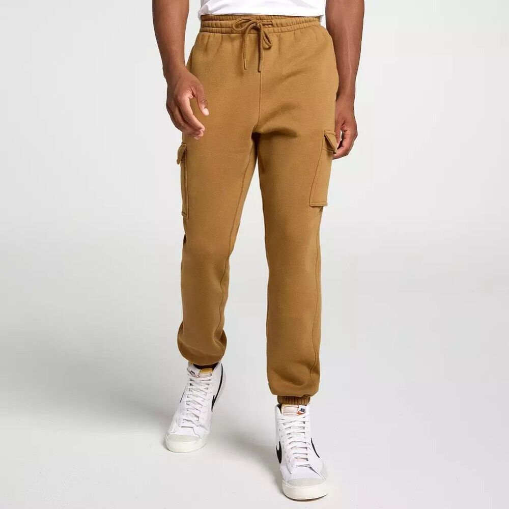 DSG Men's Classic Fleece Cargo Cinch Pants